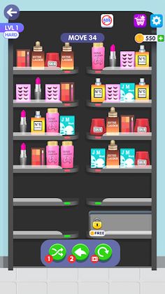 Makeup Sort - Screenshot 3