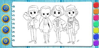 Stranger Things Coloring Games - Screenshot 3