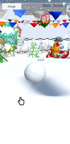 Snow Bowling - Screenshot 2