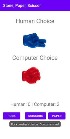 Stone, Paper and Scissor - Screenshot 3