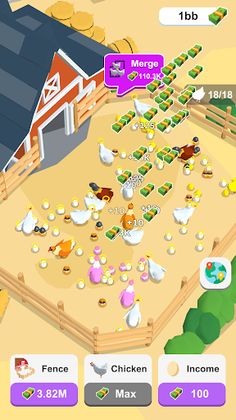 Chicken Merge - Screenshot 4