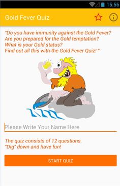Gold Fever Quiz - Screenshot 1