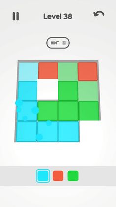 Squares - Free Colorful Puzzle - Screenshot 2