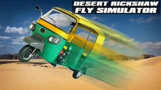 Desert Rickshaw Fly Simulator - Screenshot 1