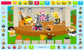 Sticker Book 3: Animal Town - Screenshot 1