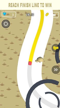 Line color fill the road - Screenshot 4