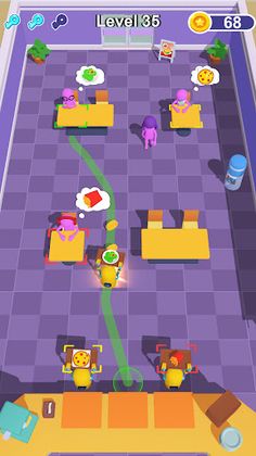 Robot Restaurant Drawn - Screenshot 2