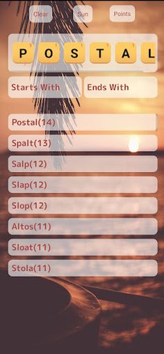 Scrabble Solver - Screenshot 2