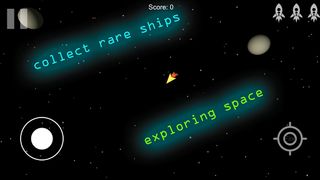 Galaxy ship vs asteroids 3D - Screenshot 2