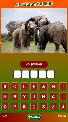 Tebak Nama Hewan dan Buah - Screenshot 4