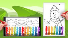 Christmas coloring book - Screenshot 3