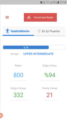 VocaBi - Kelime Antrönörü - Screenshot 1