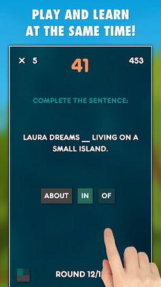Prepositions Grammar Test PRO - Screenshot 1