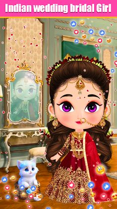 Super Fashion Indian Dress up - Screenshot 3