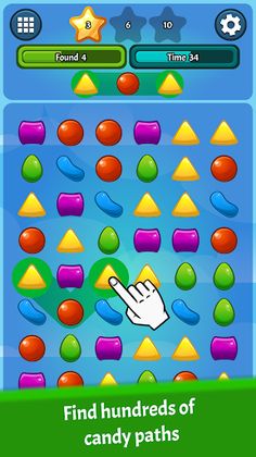 Candy Shapes Link and Merge - Screenshot 2