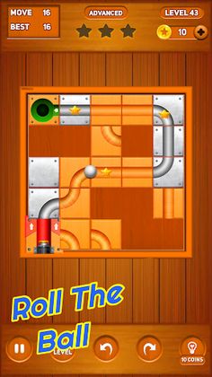 Unroll Ball - Slide Puzzle - Screenshot 3
