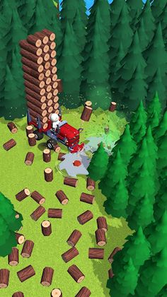 Lumber Harvest: Tree Cutting - Screenshot 1