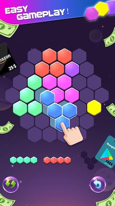 Lucky Hexa! – Hexa Puzzle & Bl - Screenshot 1