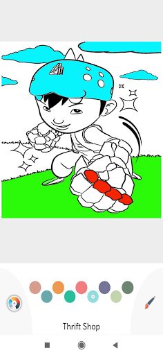 Boboi boy Coloring Book - Screenshot 3