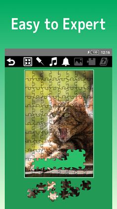 Cute cat jigsaw puzzle - Screenshot 2