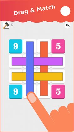 Number Match Puzzle : Purge - Screenshot 1