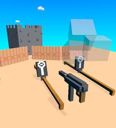 Voxel Shooting Idle - Screenshot 4