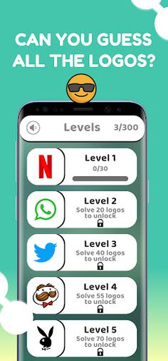 Words of Logos: Logo Quiz - Screenshot 1