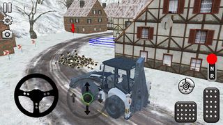 Loader Snow Simulator - Screenshot 1