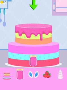 unicorn cake cooking game - Screenshot 2