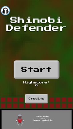 Concept Fling - Shinobi Defend - Screenshot 1