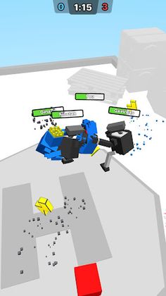 Voxel boxer: Ragdoll fighting - Screenshot 1