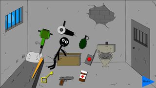 Stickman Jailbreak 2，Dumb ways - Screenshot 1