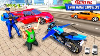 Police Motor Bike 3D Game 2023 - Screenshot 2