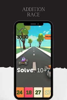 Math Race: Math games for kids - Screenshot 2