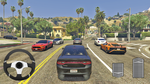 Dodge Charger Drive Simulator - Screenshot 1