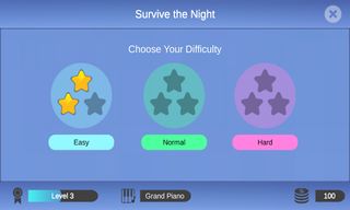 Magic Piano Survive the Night - Screenshot 2