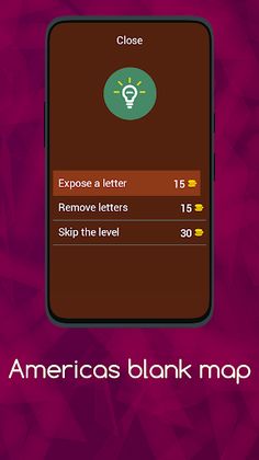 Americas blank map - Screenshot 3