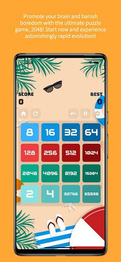 2048 Puzzle Simple - Screenshot 2