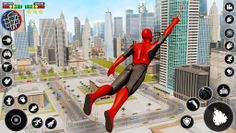 Rope Fighting Spider City War - Screenshot 2