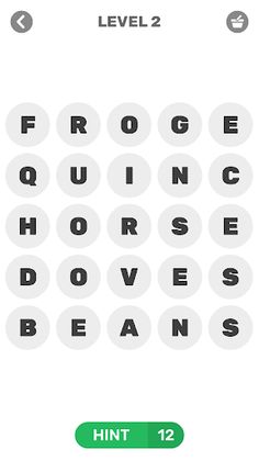 New Search Word Puzzle - Hard - Screenshot 1