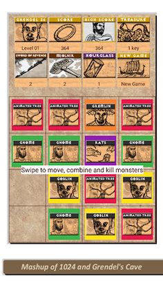 Grendel36 - 2048 Monster Tile  - Screenshot 1