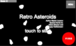 Retro Asteroids - Screenshot 1