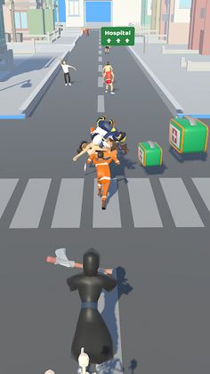 Paramedic run 3D - Screenshot 2