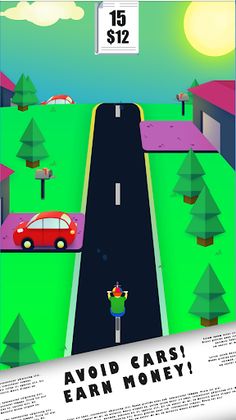 Paperboy - Endless Bicycle Gam - Screenshot 3