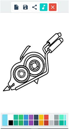 Type X Trondol Coloring - Screenshot 1