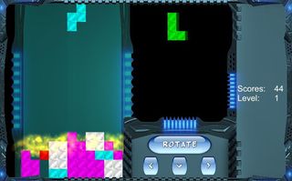 Sci Fi CubeTris - Screenshot 1