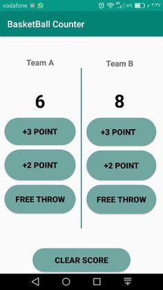 BasketBall Counter - Screenshot 2