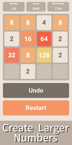 2048 Puzzle Game - Screenshot 3