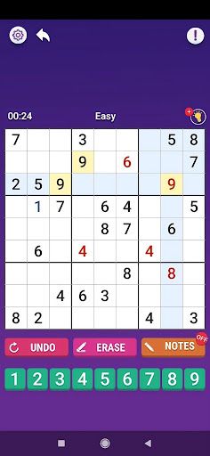 Sudoku Puzzle Brain Game 2023 - Screenshot 3