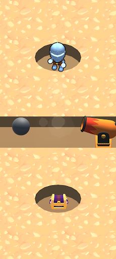 Dig for Treasure Draw Puzzle - Screenshot 1